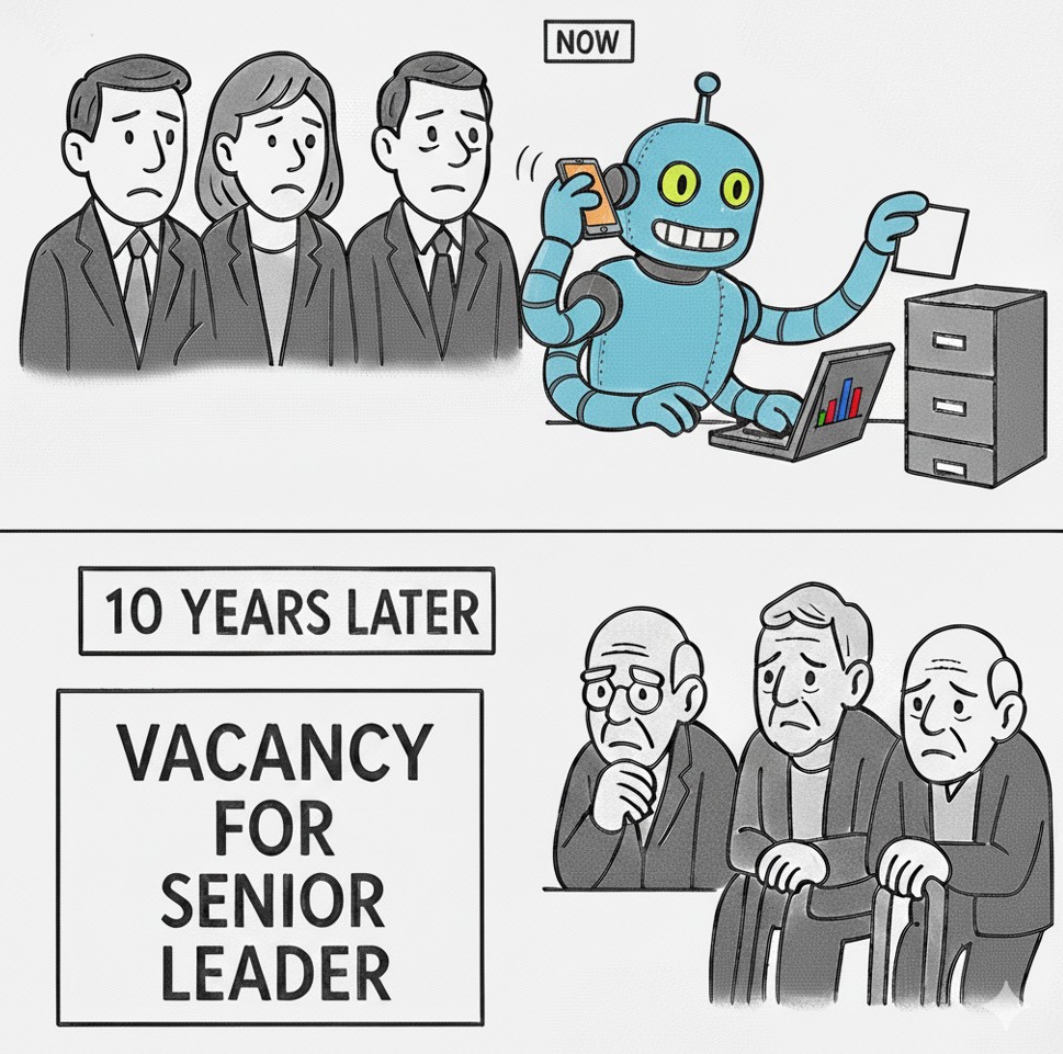 How AI Is Creating a Looming Leadership Crisis