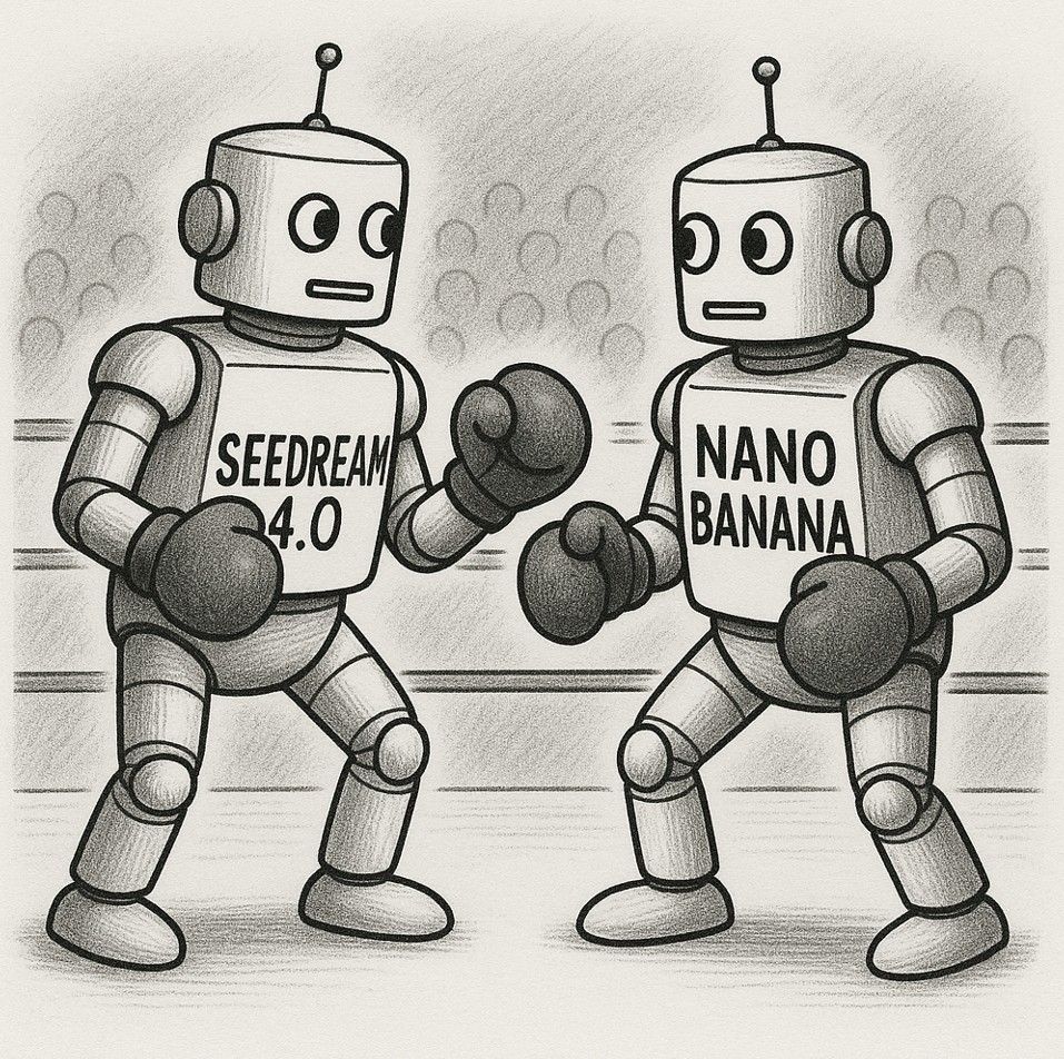 Seedream 4.0 vs. Nano Banana: The Battle for AI Image Supremacy